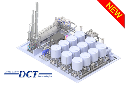 溶剤回収装置～溶剤分を含む排出エアーからの溶剤回収装置～（Donau Carbon Technologies SRL）